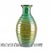 Northlight Colored Swirls Hand Blown Decorative Glass Vase NLGT6290